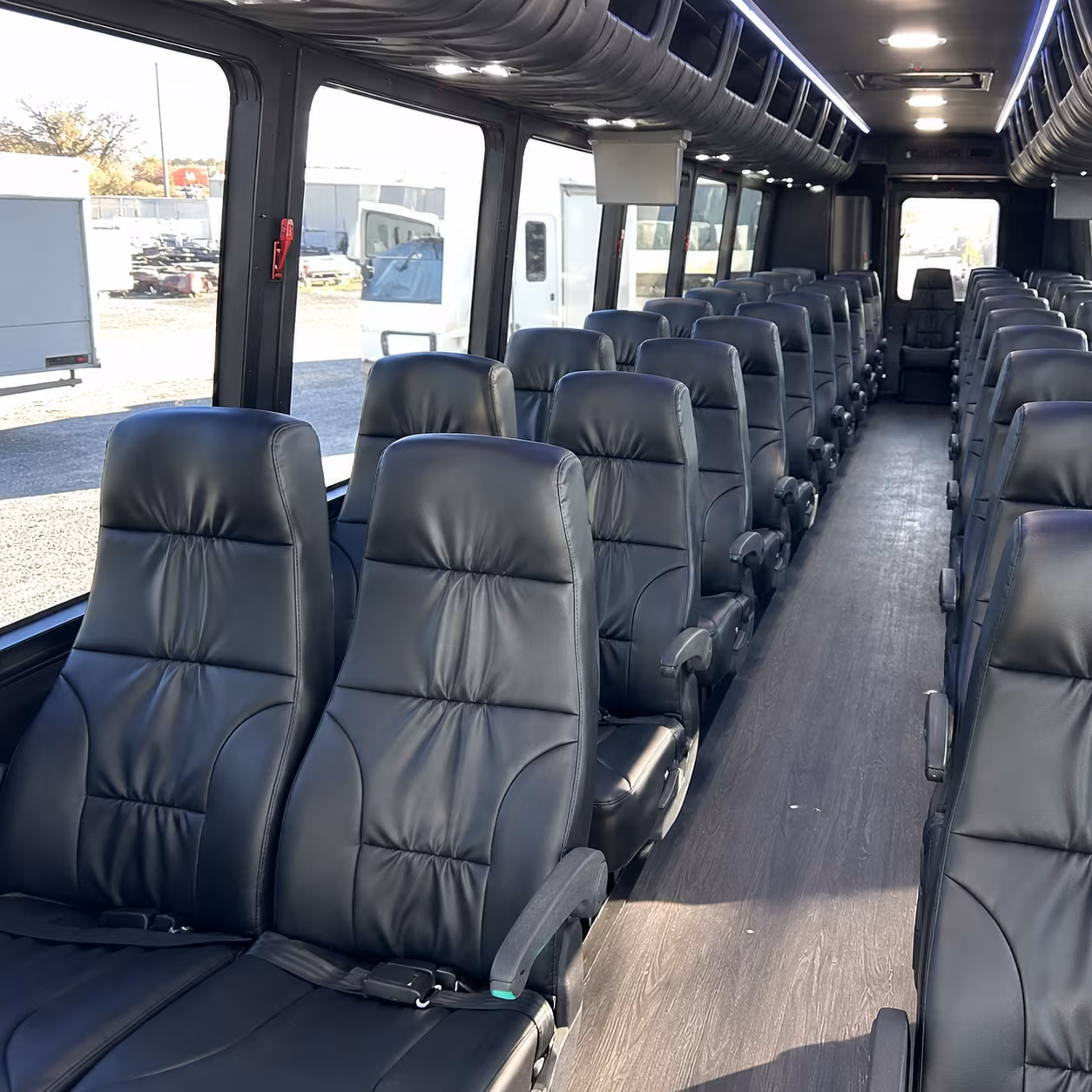 burnsville concert transportation onboard seating