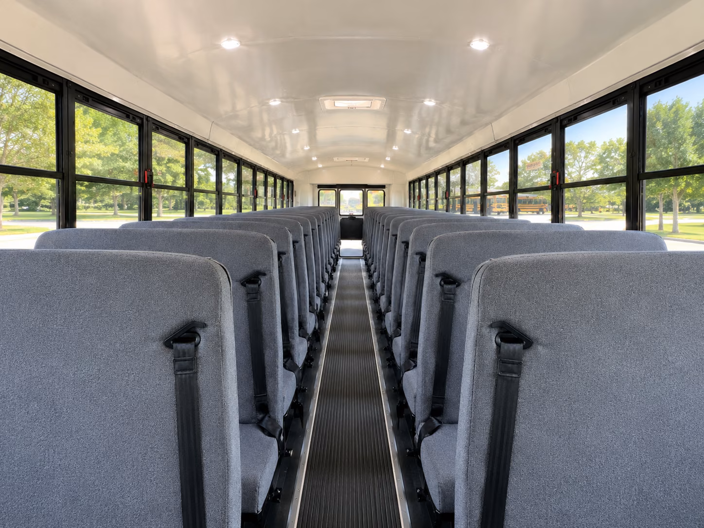 burnsville school bus interior