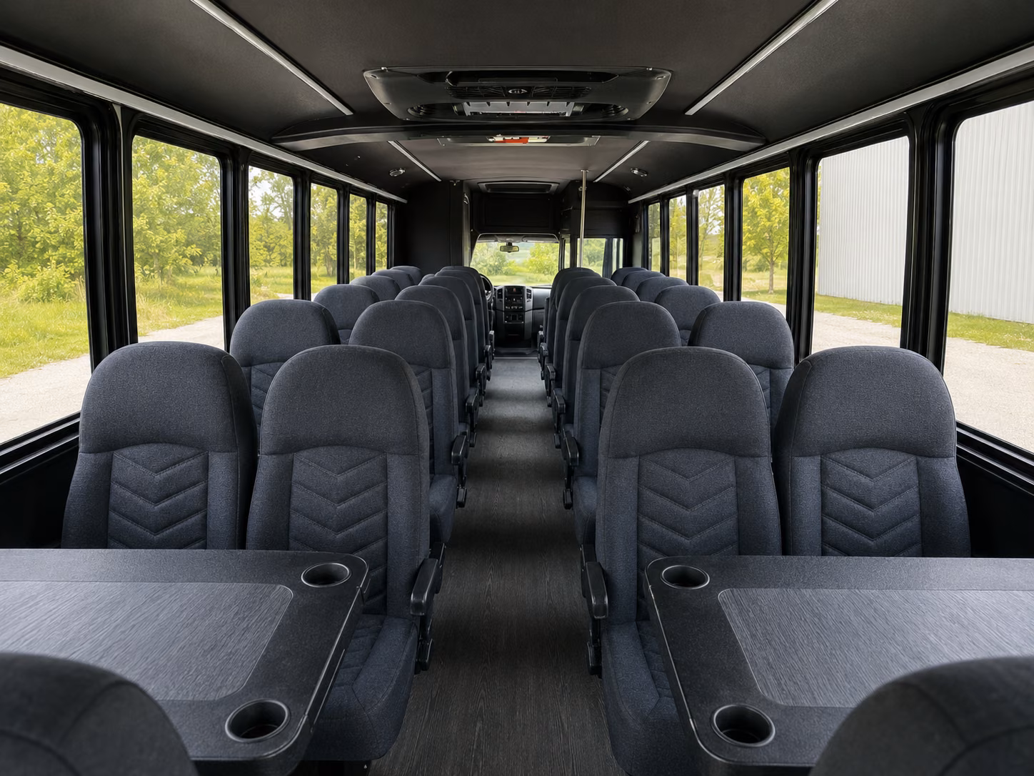 burnsville venue shuttle buses for multi location wedding weekends