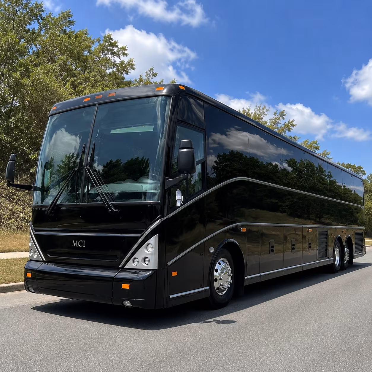 long distance charter buses for away games and regional sporting events