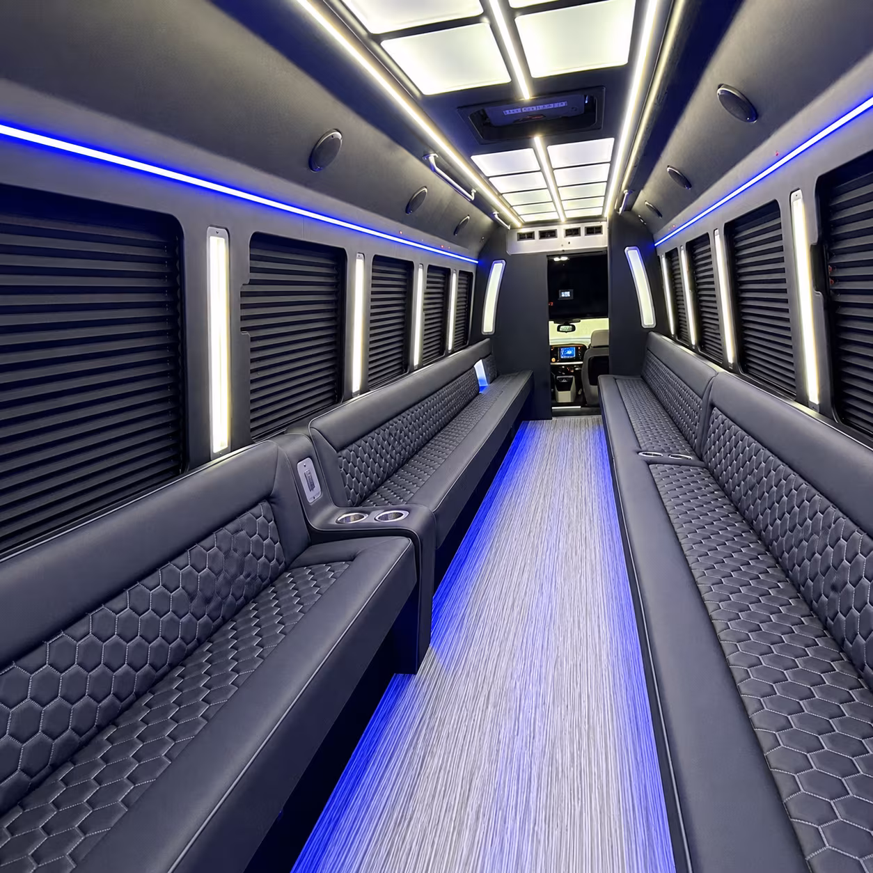 party bus rentals for burnsville high school proms